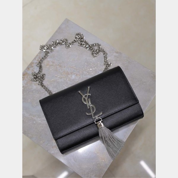 Top Quality YSL 354119 24cm Tassel KATE Bag