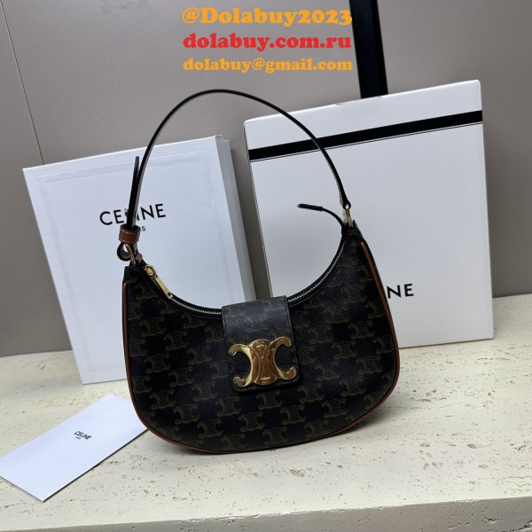 Best High Inspired 114492 Ava Triomphe Soft Quality Celine Replica Bag