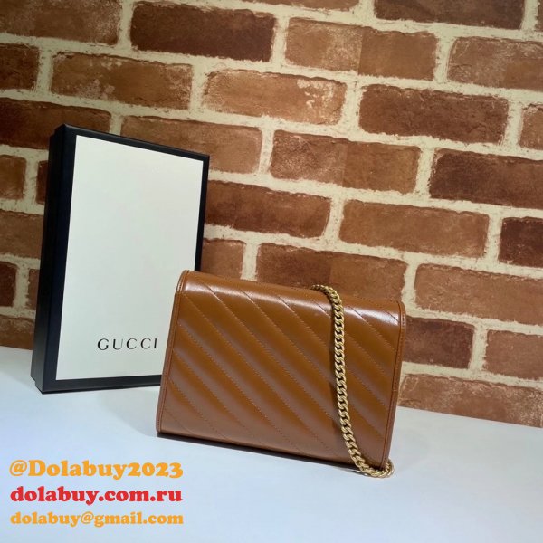 Gucci Knockoff 474575 GG Marmont matelassé mini bag