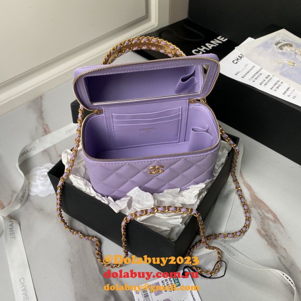 Wholesale AP4064 Gold Buckle Shoulder Vanity Copy Bag