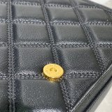 Replicas Saint Laurent Becky Large chain bag in quilted lambskin