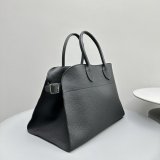 Luxury the row Margaux 15 Grained calfskin handbag small/medium