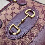 High Quality Gucci Replica Horsebit 1955 677212 Top Handle Bag