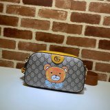 Replica Luxury Gucci GG Black shoulder 574886 bag