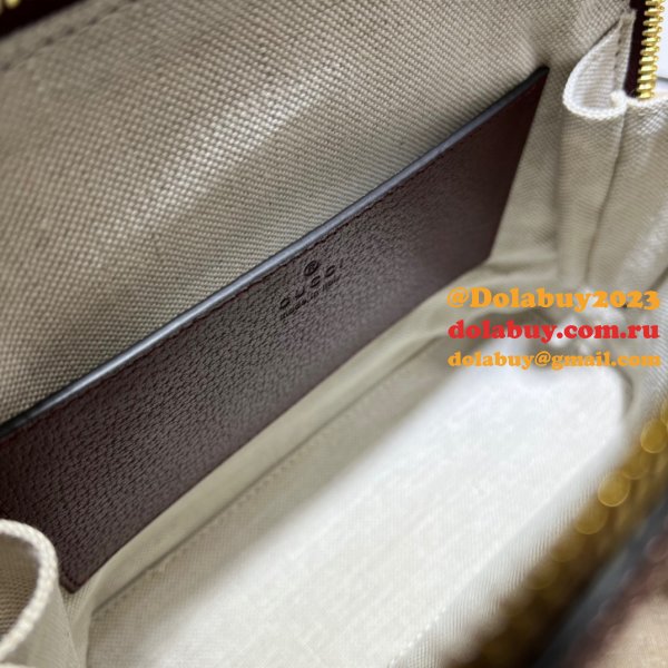 High Quality Gucci Replica Horsebit 1955 677212 Top Handle Bag