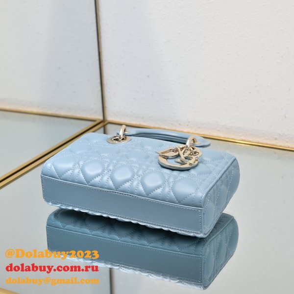 Lady D-Joy Lambskin Small Bag