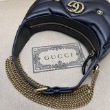 Copy GG Marmont Half-moon-shaped 770983 Perfect Knockoff Bag