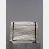 Best 7 Star Niki YSL Replicas High Quality Oil wax leather Bags