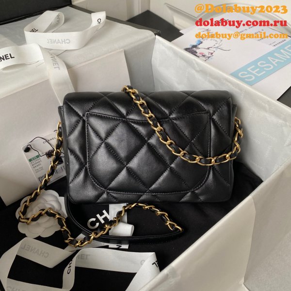 Perfect 1:1 Top Quality Flap Lambskin Replica AS3986 Bag