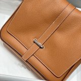 Luxury Hermes Steve Light Junior Mailing Envelope Bag