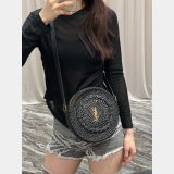 Buy Wholesale China YSL 685601 Beach Straw Woven Knockoff Bag