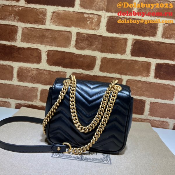 Gucci Replicas GG Marmont 739682 Shoulder Wholesale Bag