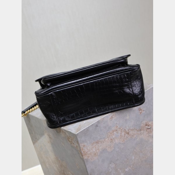 To Buy Replica Best YSL Niki Oil wax leather Bags