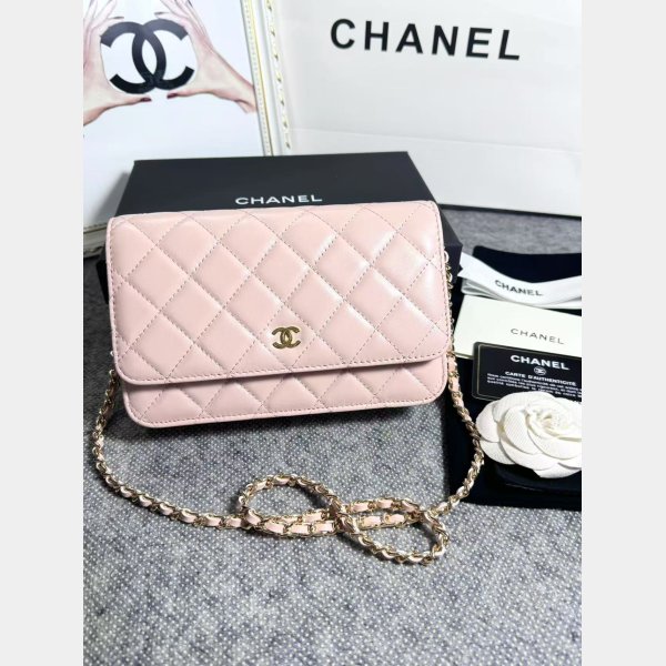 Top Quality WOC CHAIN BAG Lambskin 19CM Handbag
