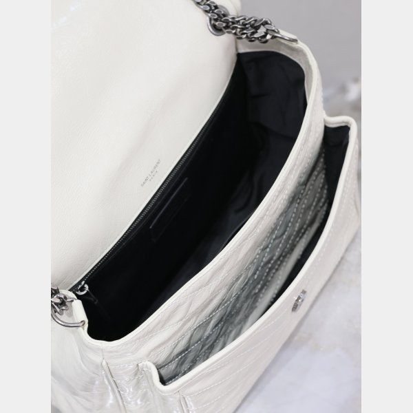 Best 7 Star Niki YSL Replicas High Quality Oil wax leather Bags