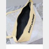 Top Quality SAINT LAURENT Raffia woven Crossbody bag 667490