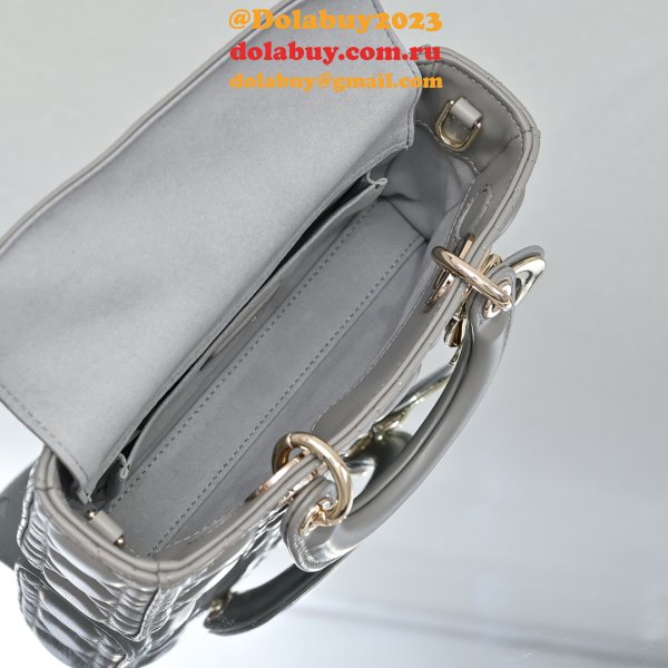Lady D-Joy Lambskin Small Bag