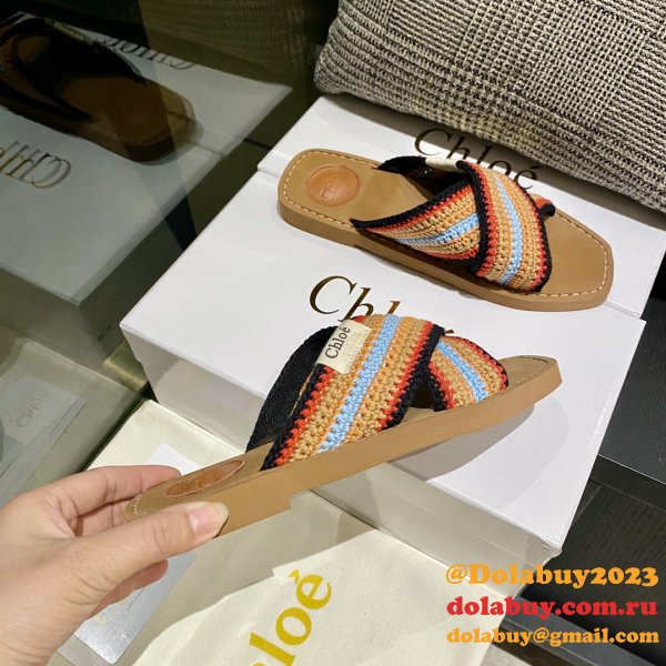 1:1 Mirror Image Replica Chloe Roman Sandals Shoes