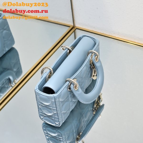 Lady D-Joy Lambskin Small Bag