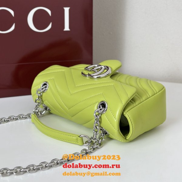 Gucci Designer 837280 GG Marmont Small Shoulder Bag