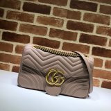 WHOLESALE GUCCI REPLICAS BEST 447633 LEATHER GG MARMONT