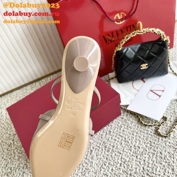 Valentino Runway Garavani Leather Mules