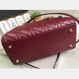 Fashion Christian Dior Lady Dior Top Quality 24CM Fake Bag