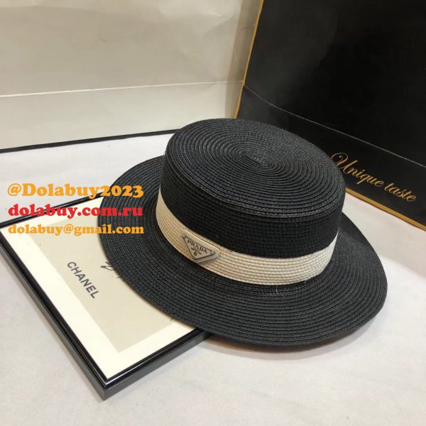 High Quality Prada Canvas foldable fisherman hat