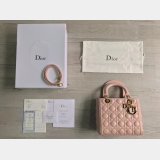 Fashion Christian Dior Lady Dior Top Quality 24CM Fake Bag