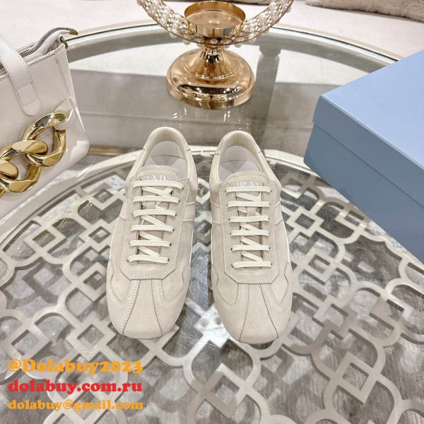 Top prada Suede sneakers