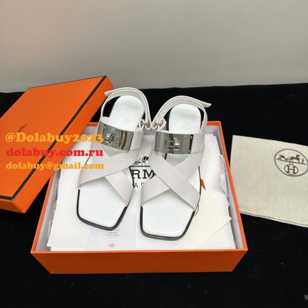 Best Luxury Hermes Ines Sandal