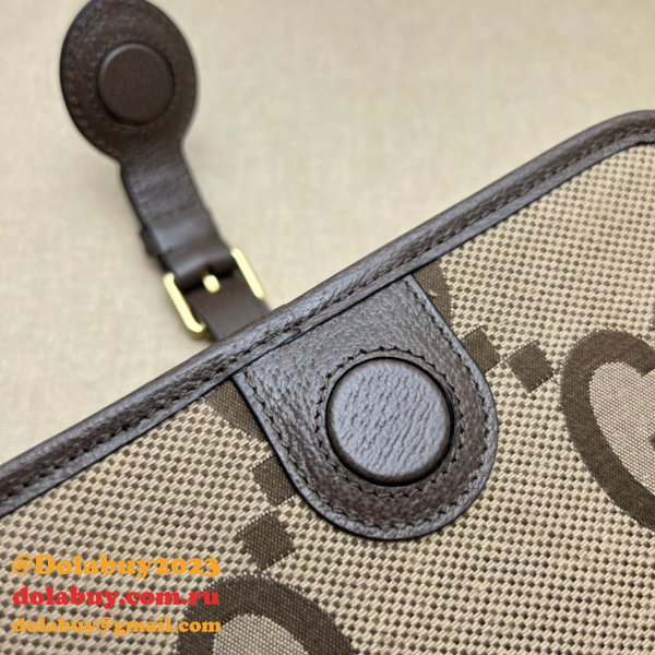 Gucci High Quality Replica Jumbo GG Canvas Shoulder 699438 Bag