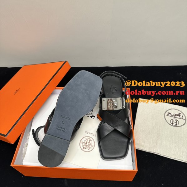 Best Luxury Hermes Ines Sandal