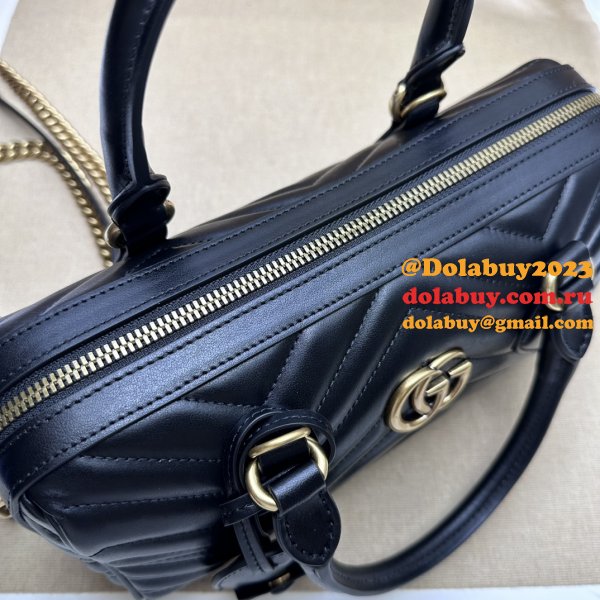 Gucci Top Quality GG Marmont Top Handles Replica 746319 Bag