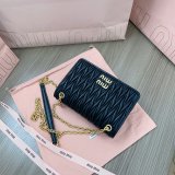 Copy High Quality 5BP065 Replica Miu Miu Matelasse Bags