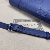 Jumbo Gucci Inspired GG 1:1 Mirror Messenger 760234 Blue Bag