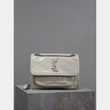 Best 7 Star Niki YSL Replicas High Quality Oil wax leather Bags
