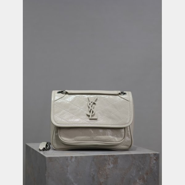 Best 7 Star Niki YSL Replicas High Quality Oil wax leather Bags