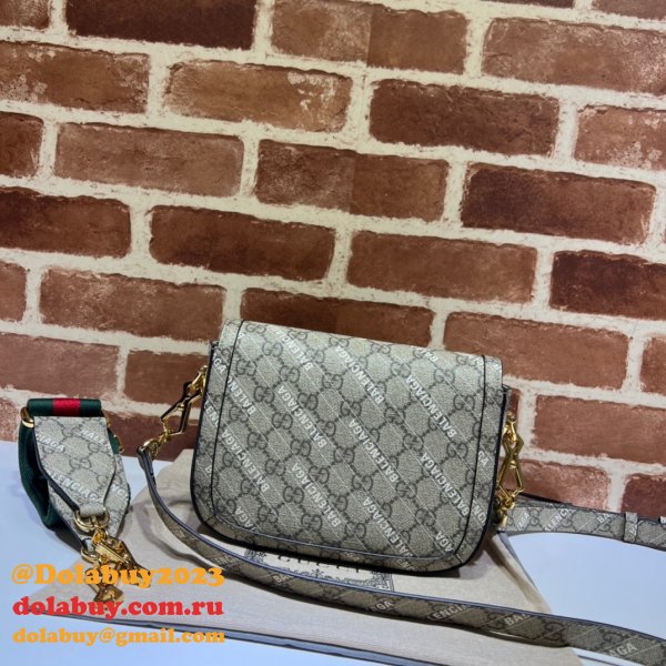 Gucci Luxury Replicas Horsebit 1955 mini 658574 bag GG Supreme canvas