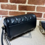 Gucci Best Perfect GG matelassé leather top handle 702251 Replica bag