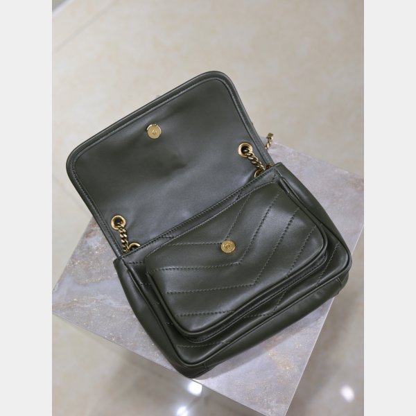 TOP YSL SAINT LAURENT NIKI Lambskin HANDBAG