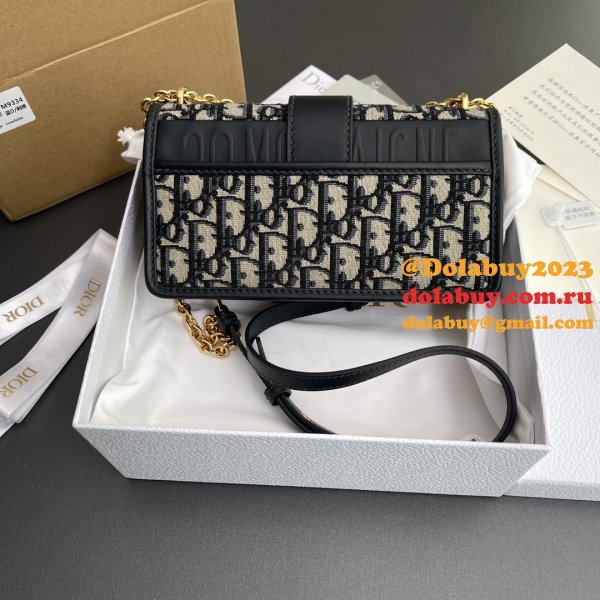 Top Dior 30 Montaigne East-West Bag with Chain
