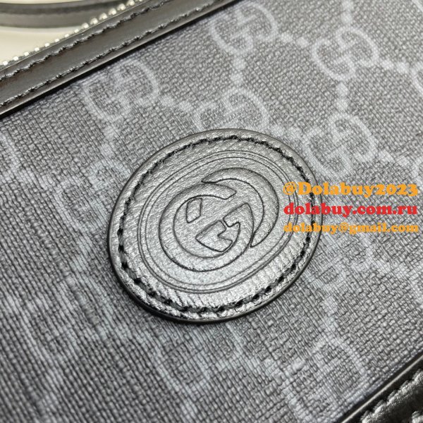 Gucci Luxury Designer Mini bag with Interlocking G 671674 GG Supreme