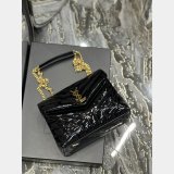 Designer Fake YSL Loulou 494699/467072 Black Handbags Online