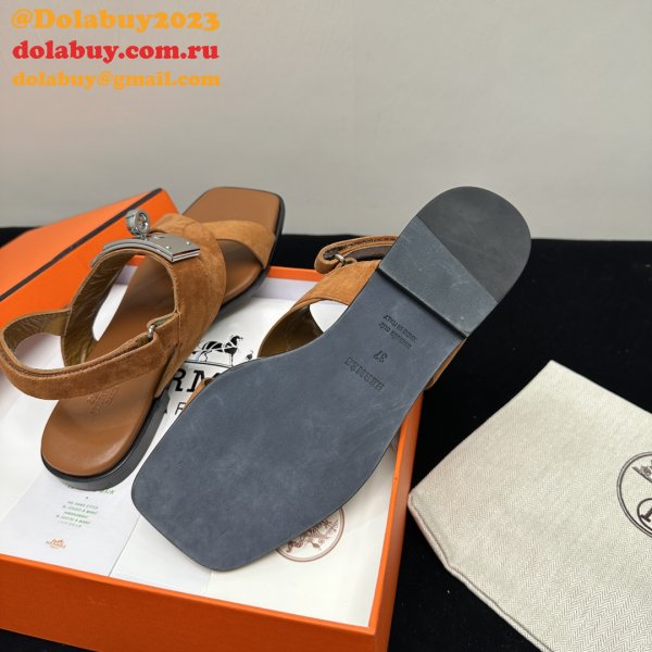 Best Luxury Hermes Ines Sandal