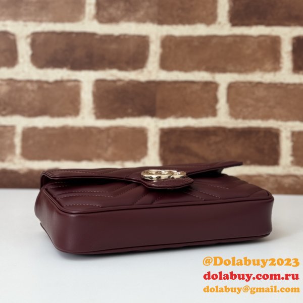 Gucci Replica GG Marmont Mini Crossbody Luxury 751526 Bag