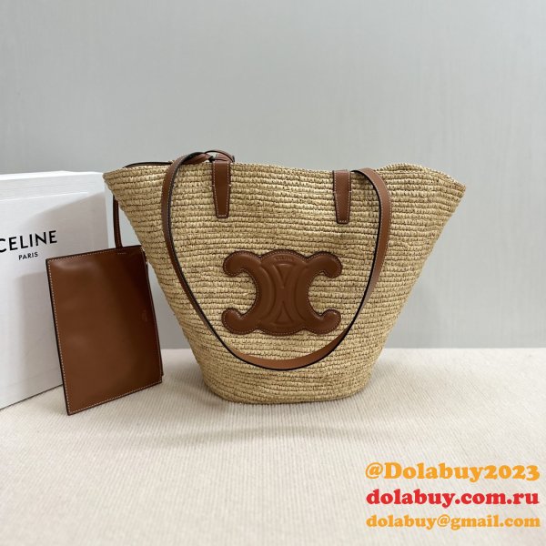 Top Quality CELINE Medium Hand-Woven Bag 114342