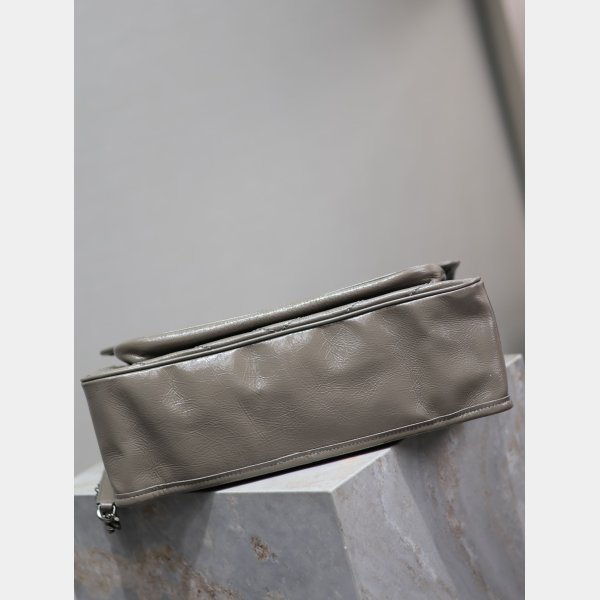 Best 7 Star Niki YSL Replicas High Quality Oil wax leather Bags