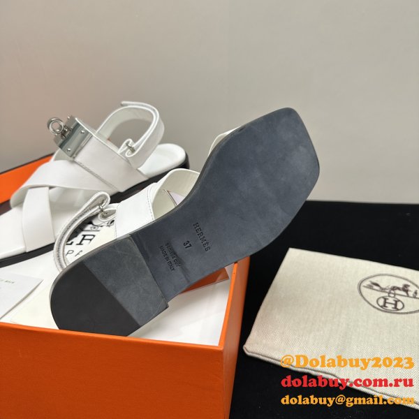 Best Luxury Hermes Ines Sandal