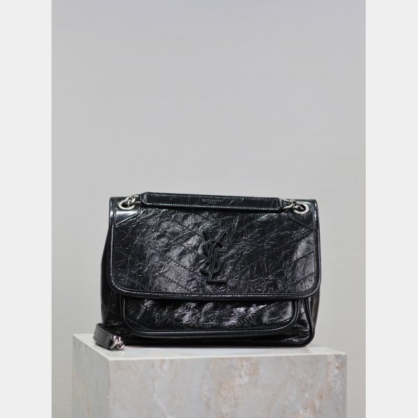 Best 7 Star Niki YSL Replicas High Quality Oil wax leather Bags